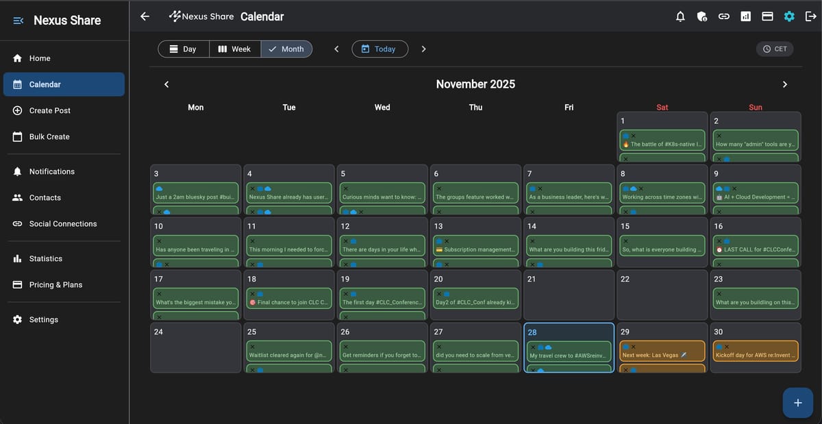 Building 'Nexus Share' with Kiro and Q Developer